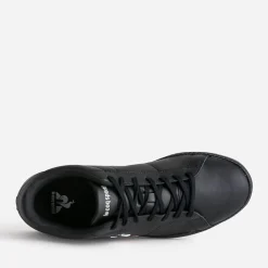 Tennis LE COQ SPORTIF noire logo tricolore brodé