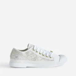 Tennis LE TEMPS DES CERISES écru et or