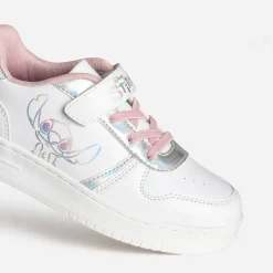 Tennis LILO & STITCH blanche et iridescente