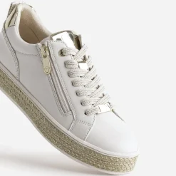 Tennis MARCO TOZZI beige semelle corde