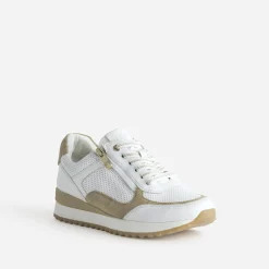 Tennis MARCO TOZZI blanche perforée