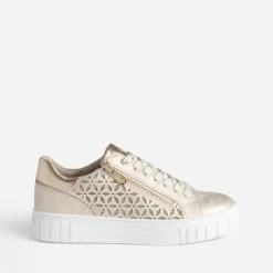 Tennis MARCO TOZZI dorée motifs ajourés