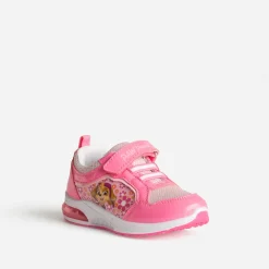 Tennis PAT PATROUILLE rose verni semelle lumineuse