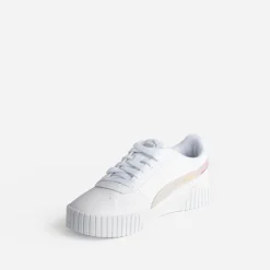 Tennis PUMA blanche et iridescente à plateforme