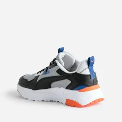 Tennis PUMA grise, noire, bleue, orange