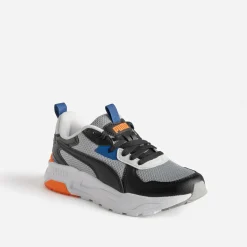 Tennis PUMA grise, noire, bleue, orange