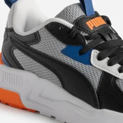 Tennis PUMA grise, noire, bleue, orange