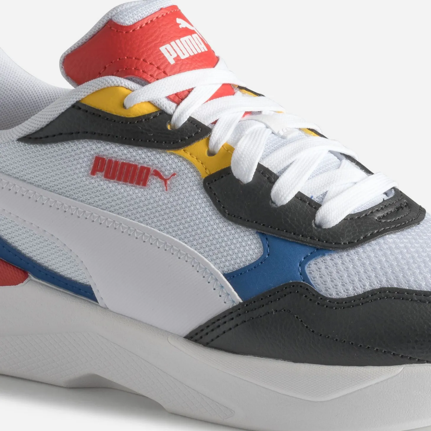 Tennis PUMA multicolore et bi matière