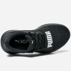 Tennis PUMA noire en mesh