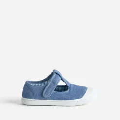 Tennis salomé BUGGY bleue en toile