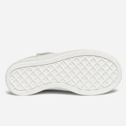 Tennis SKECHERS blanche, jaune, parme, vert, rose