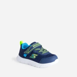 Tennis SKECHERS en tissu mesh bleu marine