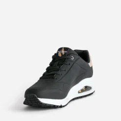 Tennis SKECHERS noire et cuivrée