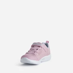 Tennis SKECHERS rose mesh pailleté