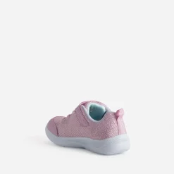 Tennis SKECHERS rose mesh pailleté