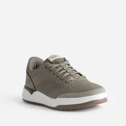Tennis SKECHERS taupe en mesh tricoté