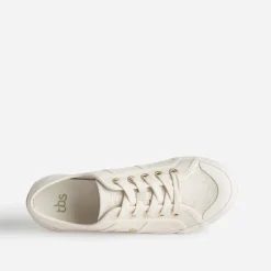 Tennis TBS beige chiné en toile