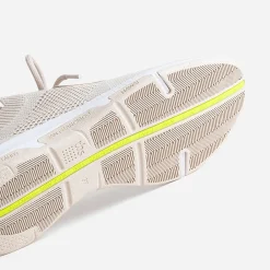 Tennis TBS beige effet tricoté