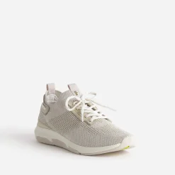 Tennis TBS beige effet tricoté