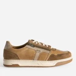 Tennis TBS camel en cuir