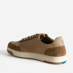 Tennis TBS camel en cuir