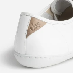 Tennis TBS cuir blanc
