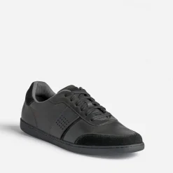 Tennis TBS grise en cuir