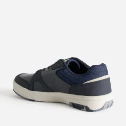 Tennis TBS marine mix matières