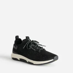 Tennis TBS noire en mesh tricoté