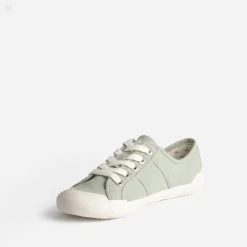 Tennis TBS vert sauge en toile