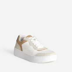 Tennis TEXTO blanc, gris, beige