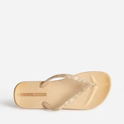 Tong IPANEMA beige brides graphiques