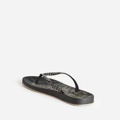 Tong IPANEMA noire imprimé tatouage