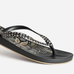 Tong IPANEMA noire imprimé tatouage