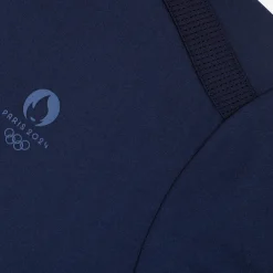 T-shirt LE COQ SPORTIF marine détails sport