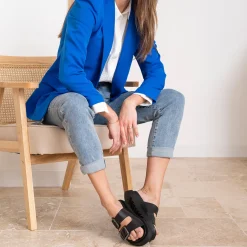 Veste de costume TEXTO bleu électrique